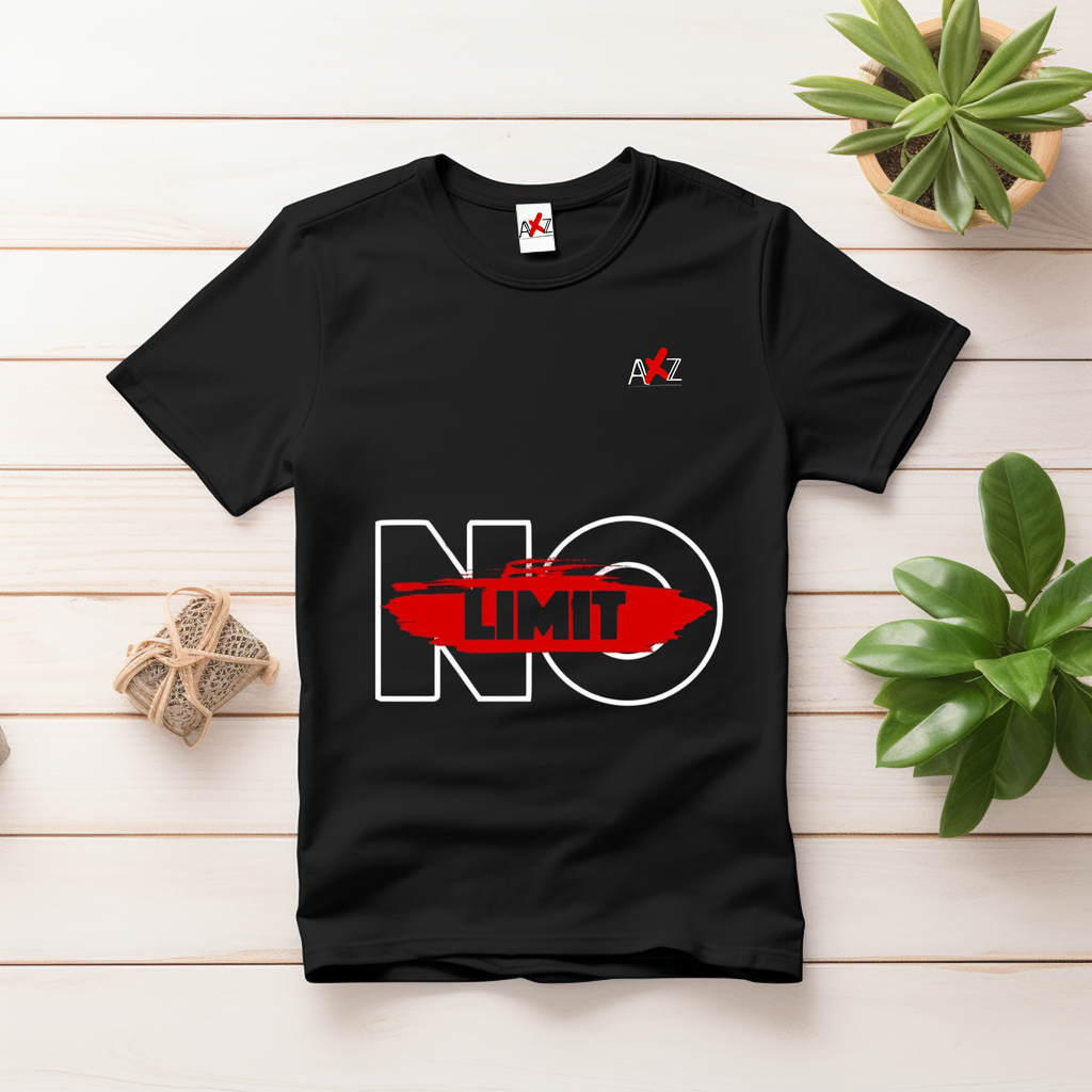 'No' Word Simple T Shirt Design