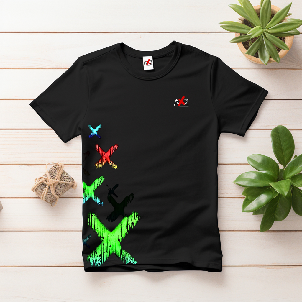 Multi Neon Colour Designed T Shirt First time Ever