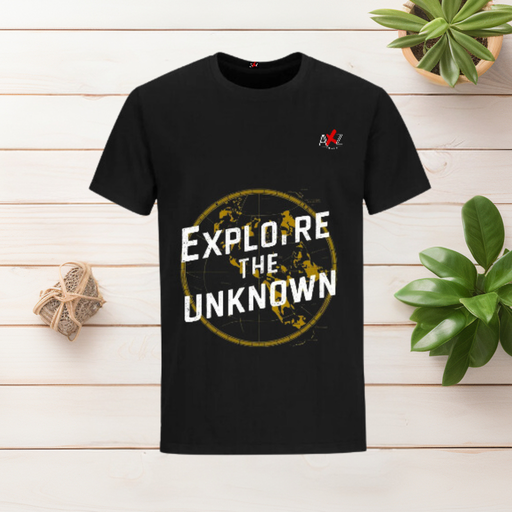 Explore the Unknown Earth Designed T Shirts