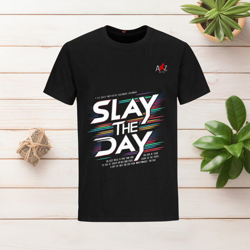 Slay the Day Designed on T Shirt (Customizable)